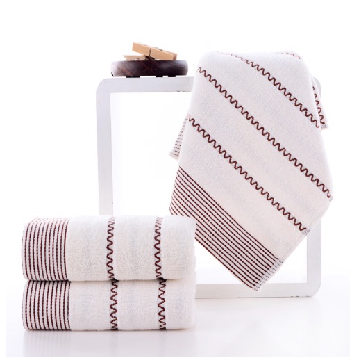 Buy Strand Towel Water Pattern Cotton Towel Wash Face Household