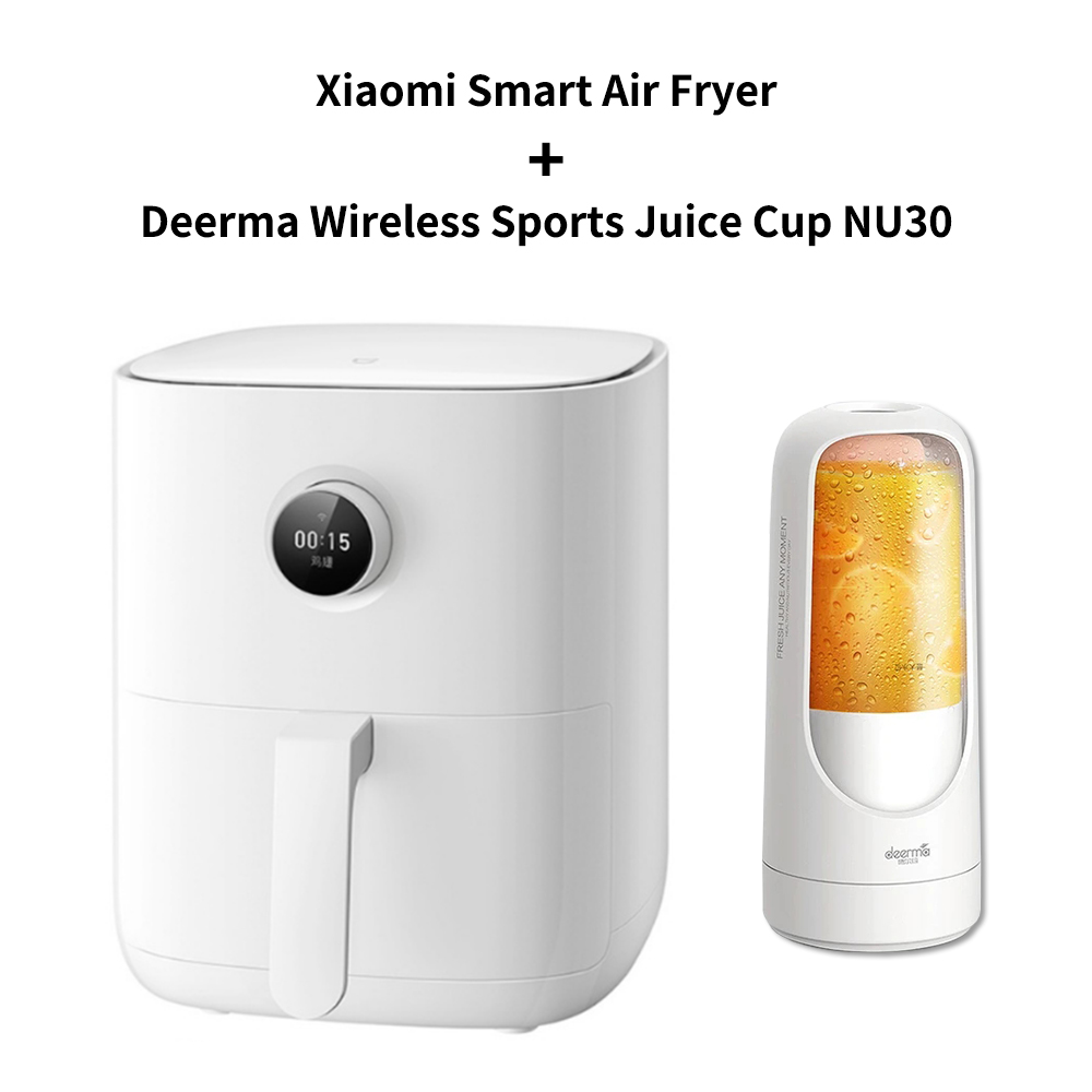 Buy Free Gift Xiaomi Mijia MAF01 Intelligent Air Fryer 3 5L Smart Air