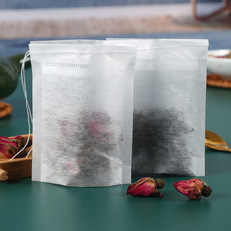 Buy 100pcs corn fiber tea bag disposable seasoning bag filter bag tea ...