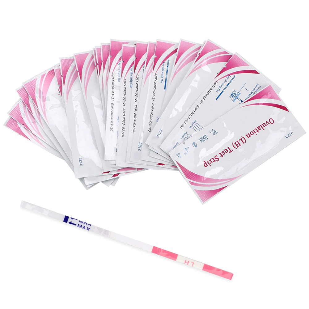 Buy 20pcs / box of reliable ovulation test strips home detection sticks