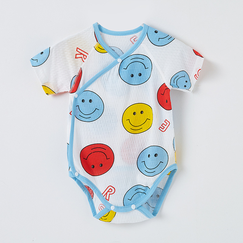 Buy Newborn clothes summer men's and women's baby shortsleeved bag