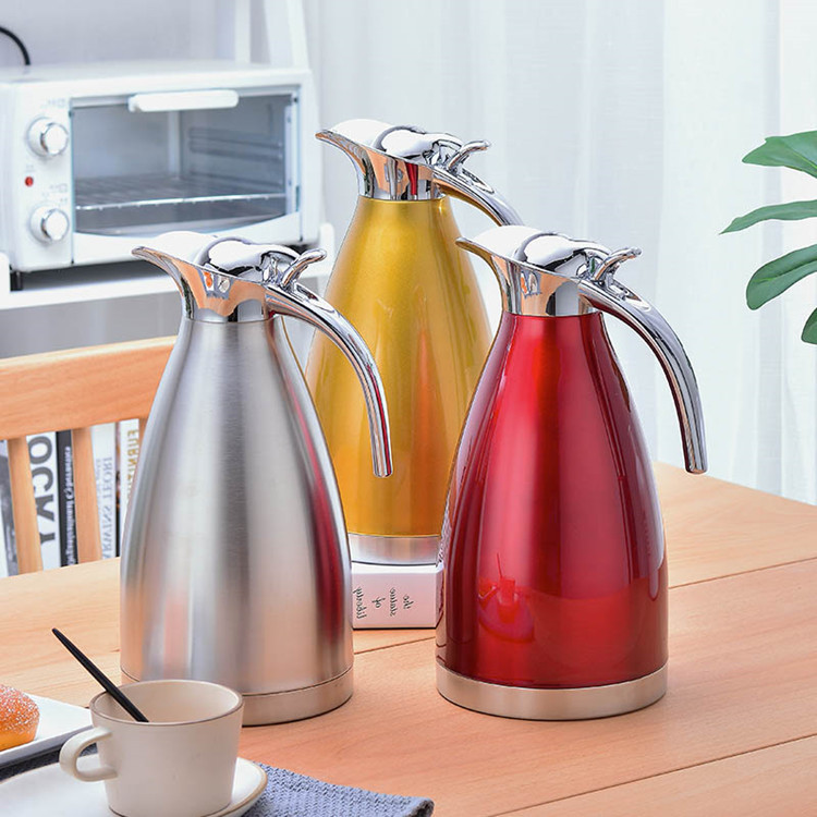 Buy Stainless steel insulation kettle home coffee maker heater kettle hot water bottle 304 on