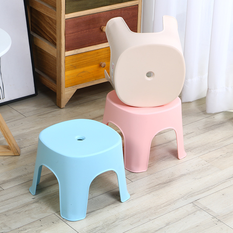 Buy Household Bathroom Stool Living Room Plastic Simple Thicken Shoe