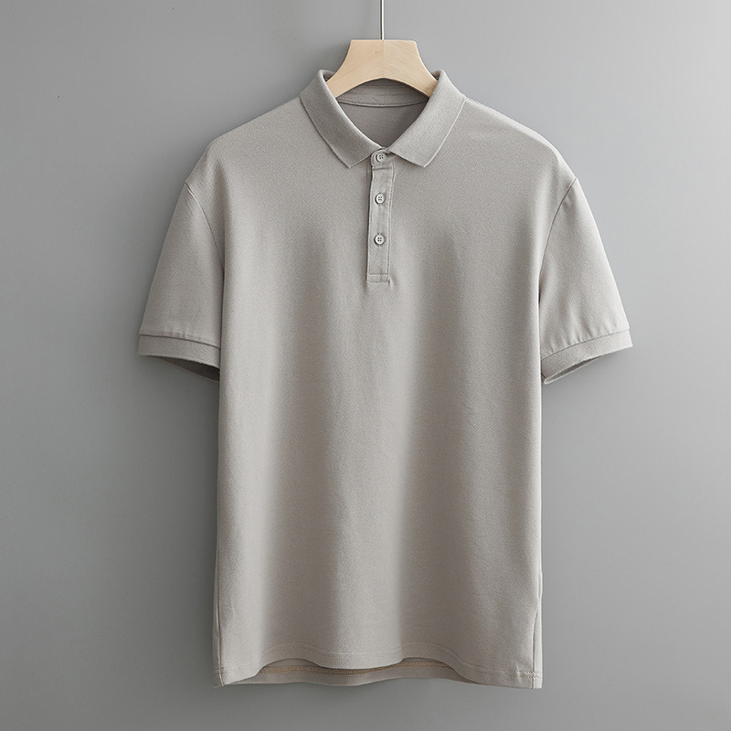 Buy 2021 summer men's polo shirt trend youth lapel short-sleeved tide ...