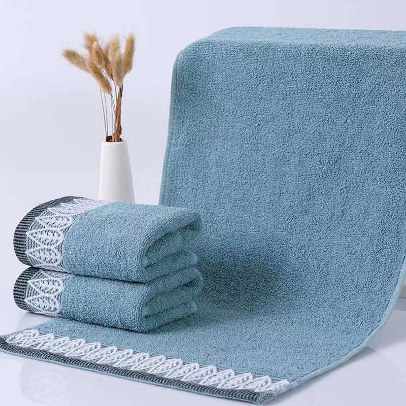 Buy Pure cotton towel household wash face absorbent thickened adult