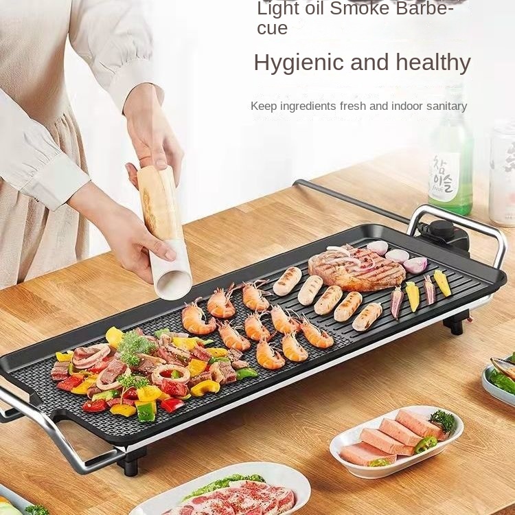Buy Electric barbecue oven household smokeless barbecue machine