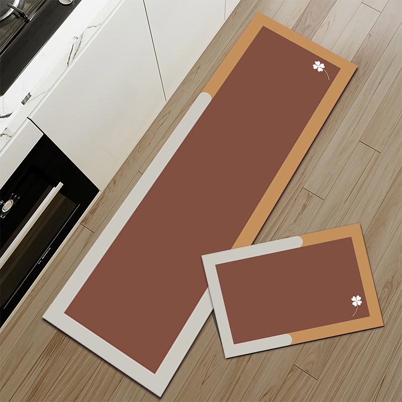 Buy Kitchen mats, washable, wipeable, waterabsorbent, oilproof, nonslip foot mats, new diatom