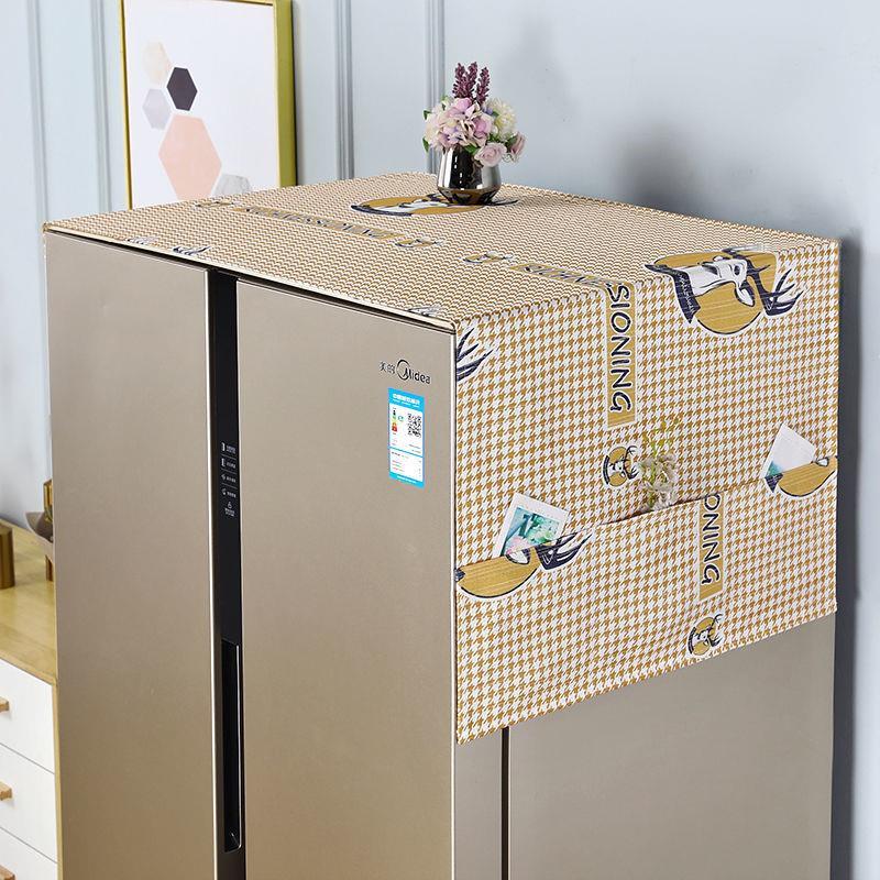 Buy Refrigerator cover cloth single door double door refrigerator dust