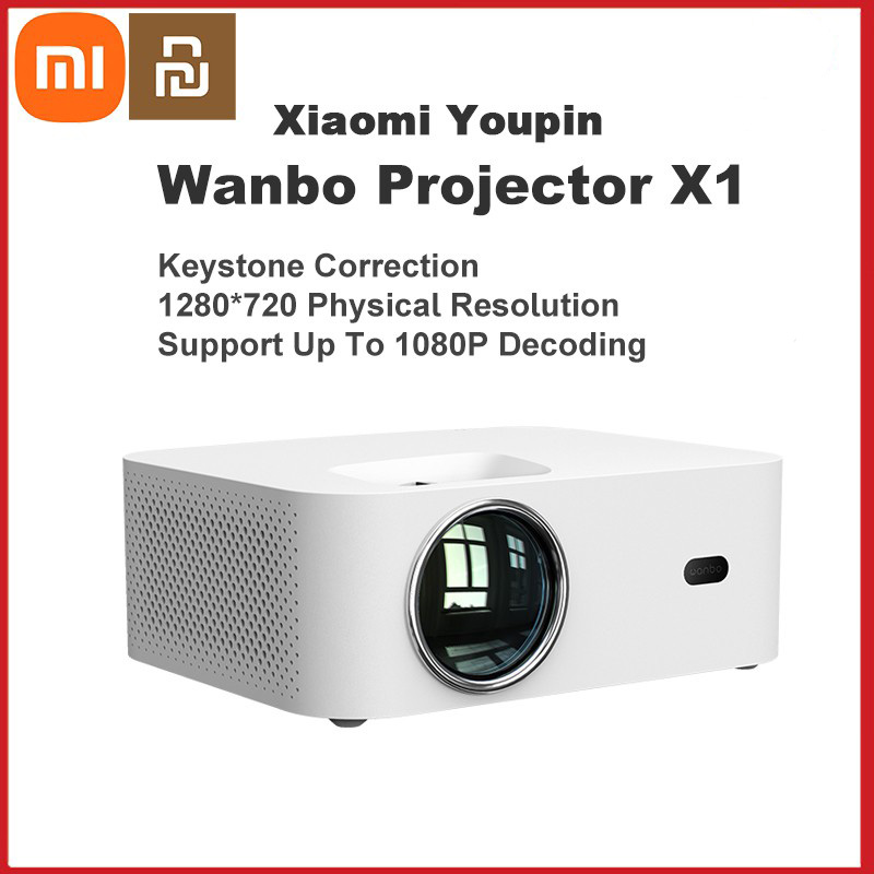 Buy Xiaomi Wanbo X1 Projector 720P 1280*720 on ezbuy SG