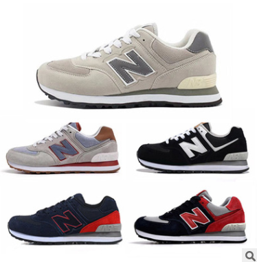 Buy Spring and autumn NB574 retro shoes couple shoes travel casual ...