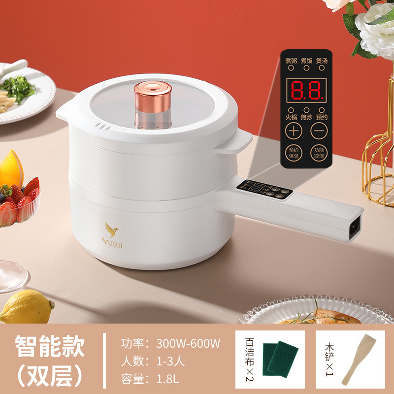 Buy Electric cooking pot small white pot multifunctional household