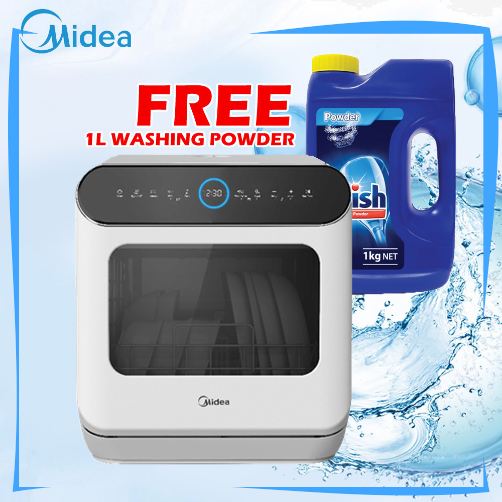 Buy Midea 5L Portable Dishwasher/ Dish Washer MDWS2703 Ready Stock on