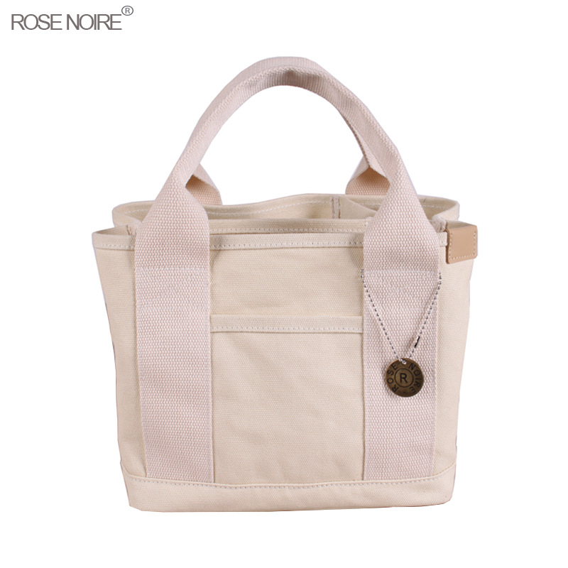 Buy Japan Lotte highend canvas bag lunch bag handbag 16 Ann canvas