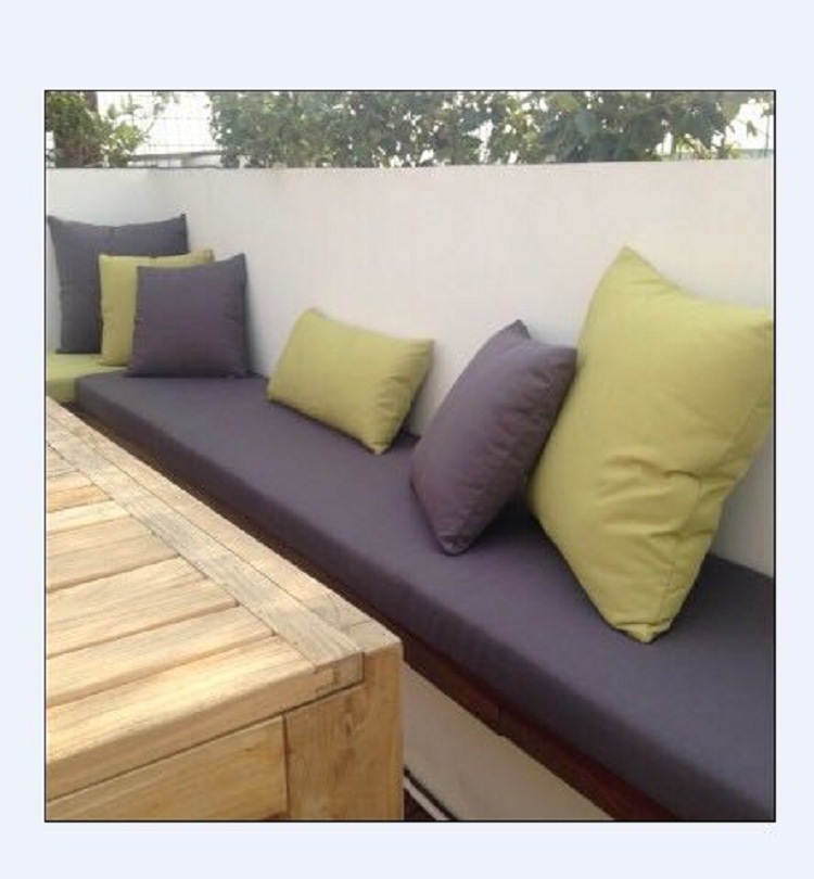 Buy Outdoor sofa waterproof cushion outdoor garden courtyard cushion