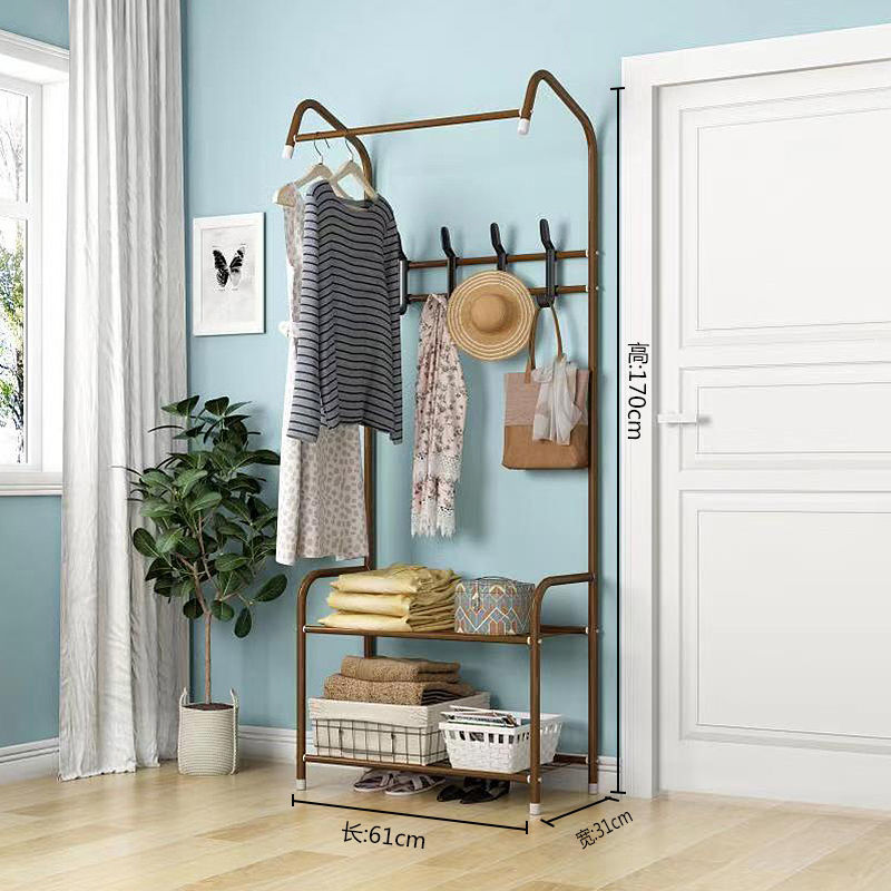 Buy Hanging clothes racks floortoceiling household simple coat rack