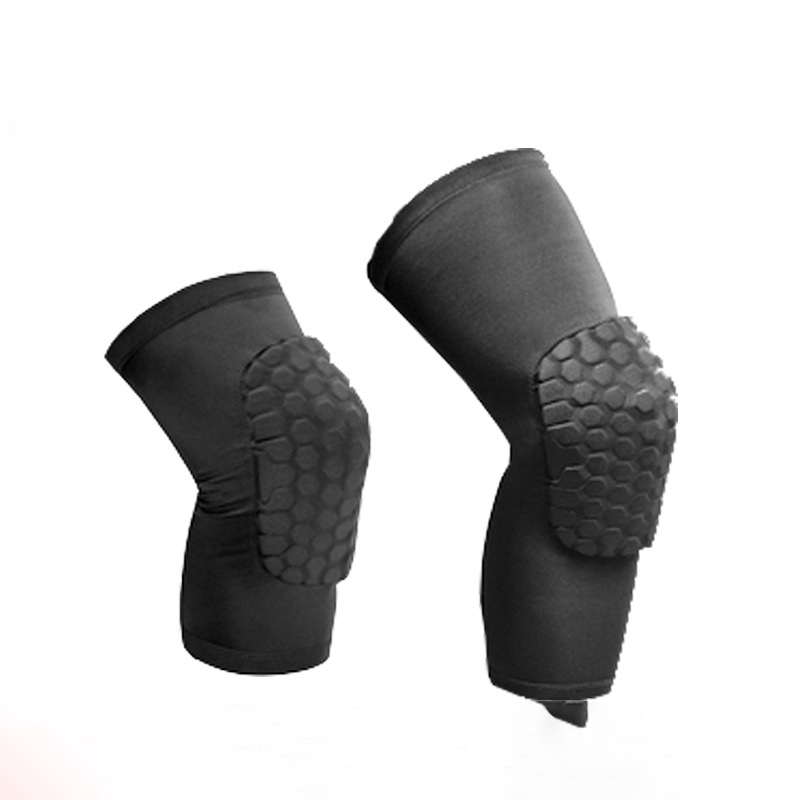 Buy Basketball honeycomb knee pads high foam cotton honeycomb anti ...