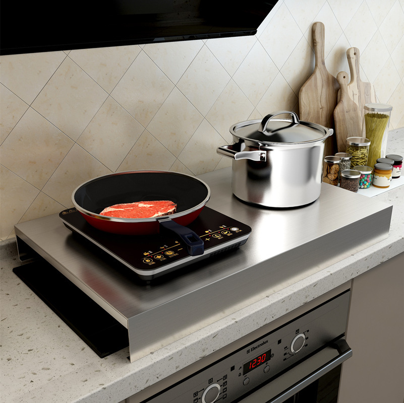 Buy Stainless steel rice cooker induction cooker rack kitchen racks gas gas stove protective