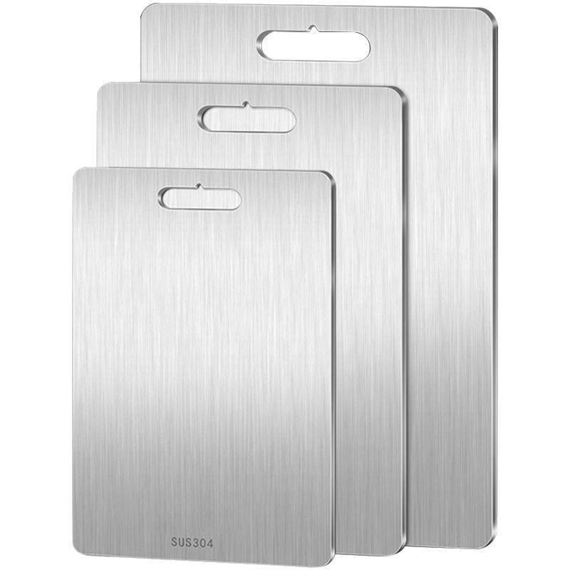 Buy german thickened 316 stainless steel cutting board antibacterial