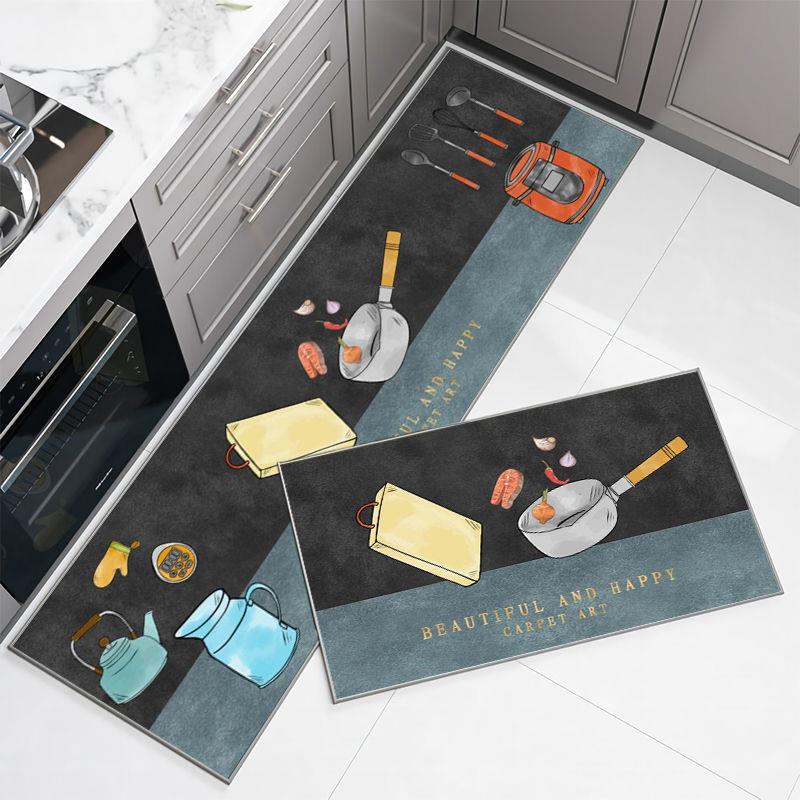 Buy Kitchen Floor Stepping Mat Mat Carpet Waterabsorbing Antislip Mat