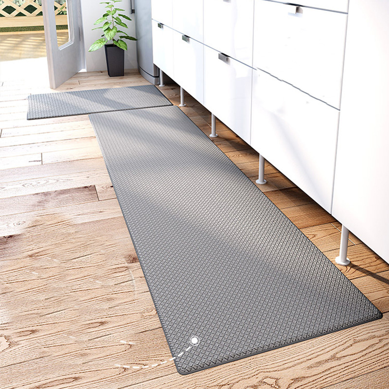 Buy PU kitchen leather waterproof, oilproof, nonslip floor mat