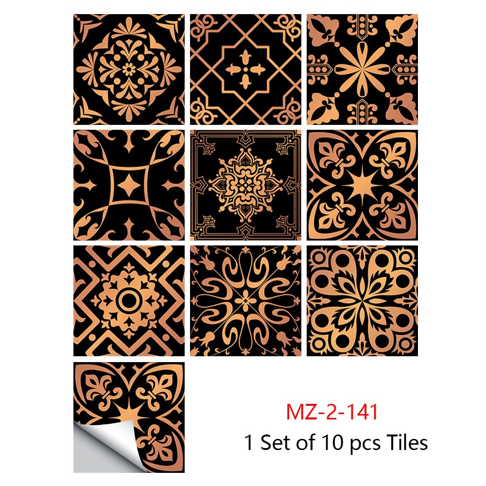 Buy , Simulation ceramic tile cover hole stickers splicing small floral