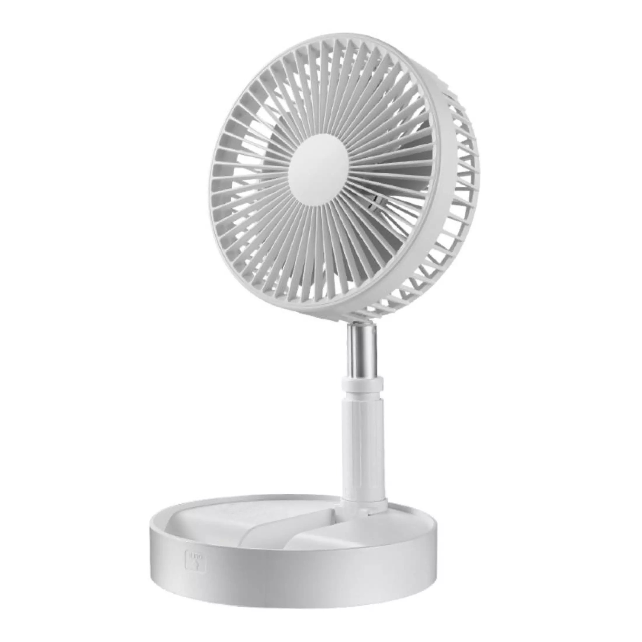 Buy Folding Telescopic Floor Fan USB Charging Outdoor Portable Mini