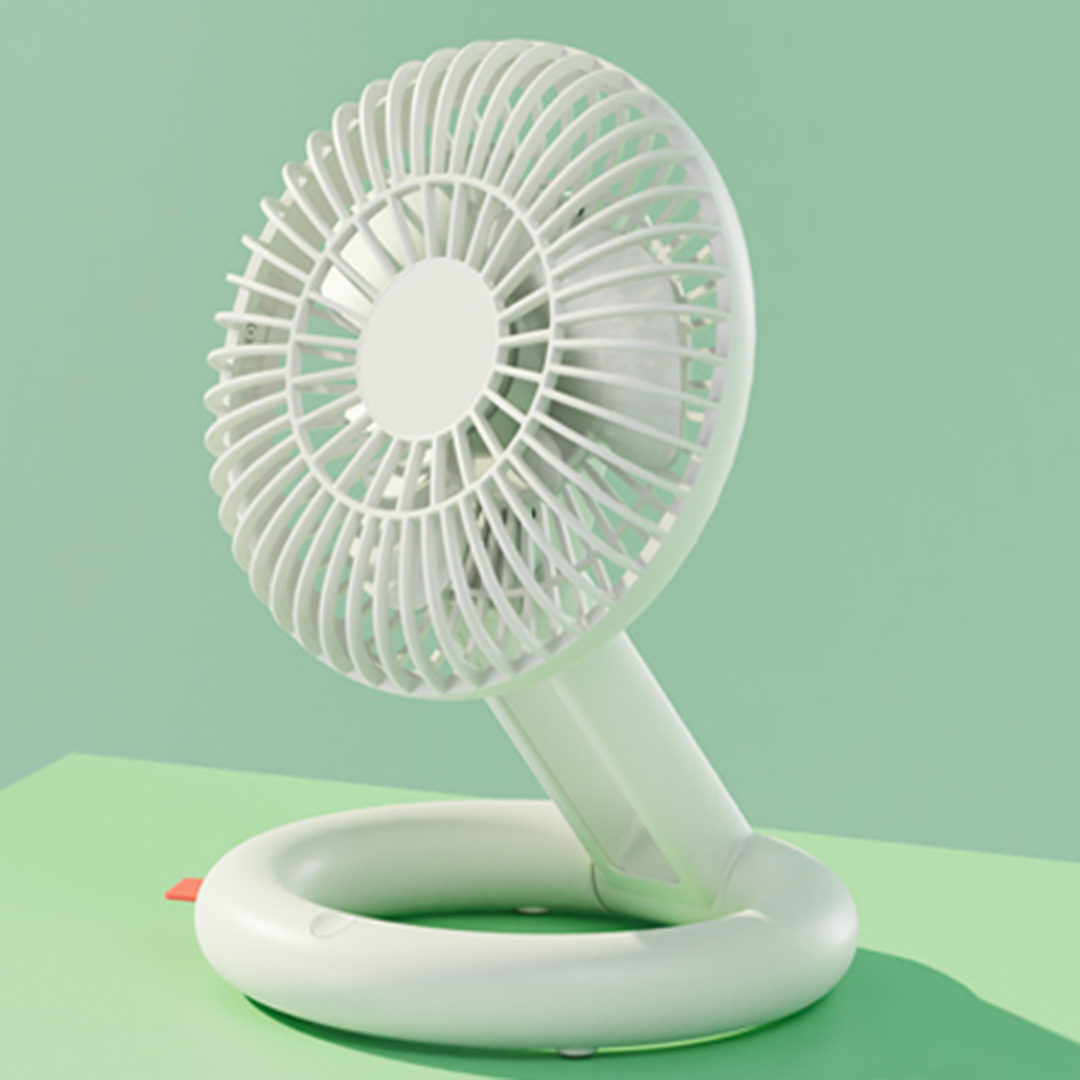 Ручной складной вентилятор xiaomi qualitell zero handheld fan 3 режима