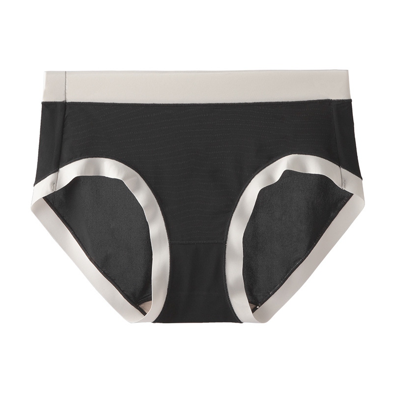 Buy Ultrathin breathable quickdrying ice silk underwear seamless invisible ladies midwaist