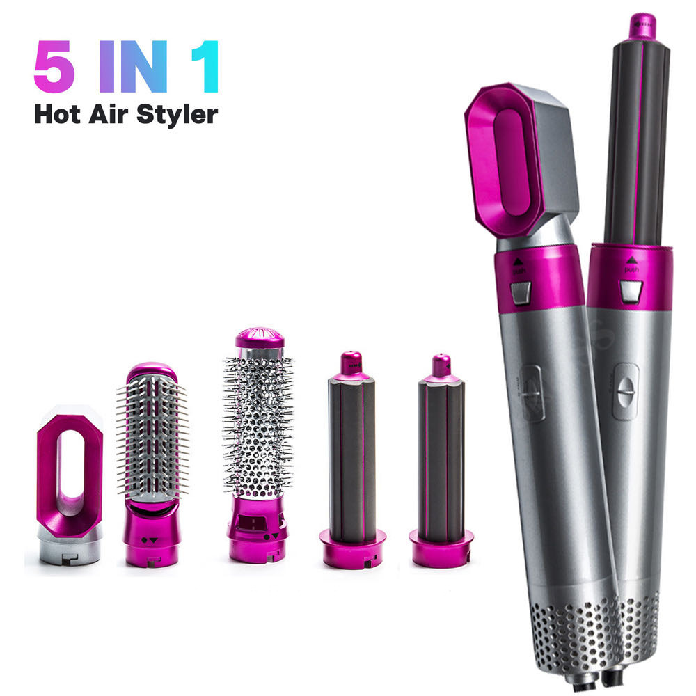 Buy Automatic Hair Suction Curler Set Multifunctional 5in1 Hot Air