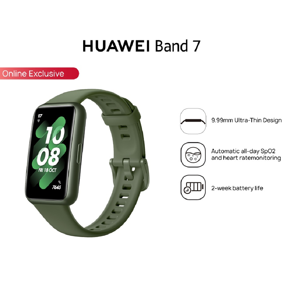 Buy HUAWEI Original Band 7 Smartwatch 9.9 mm Ultrathin Design 2