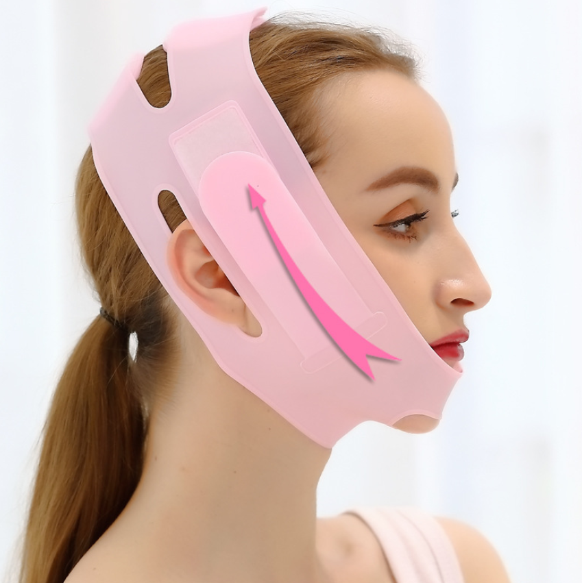 Buy Sleep Facelifting Bandage Silicone Facelifting with Small V Face Facelifting Bandage Face