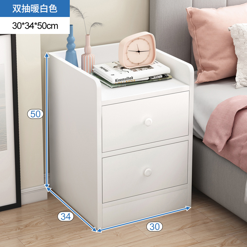 Buy Ultra-narrow bedside table simple modern mini small bedside cabinet ...