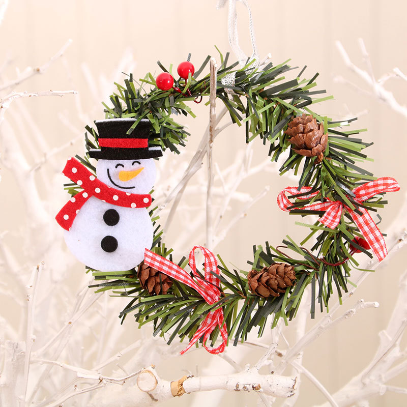 Buy Christmas decoration wreath Christmas decoration supplies Christmas ...