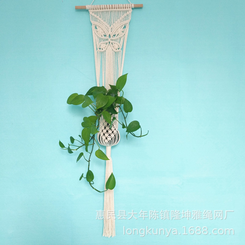 Buy Home decoration hanging flower basket hanging flower basket net