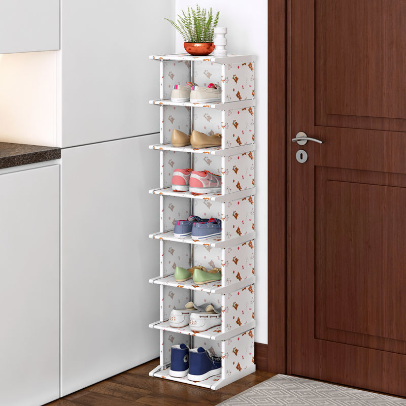 Buy Simple multi layer shoe rack at the door household space saving rack economical dust proof storage shoe cabinet small shoe rack on ezbuy SG