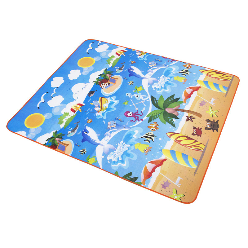 Buy Outdoor picnic mat moistureproof mat plus velvet thickened picnic