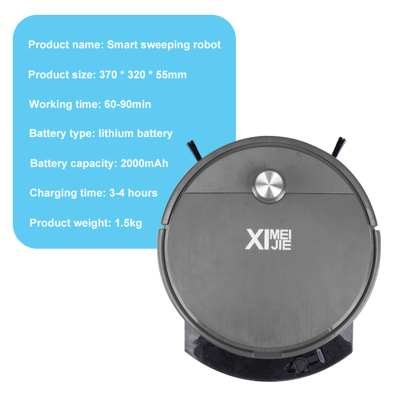 Buy XIMEIJIE XM-32 Automatic Smart Vacuum Cleaner Robot Mopping Sweeping  Suction Auto Dust Sweeper Machine Anti-Drop For Home Cleaning on ezbuy SG