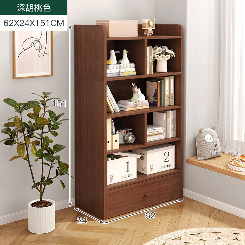 Buy Bookshelf rack floortoceiling bedroom simple home living room