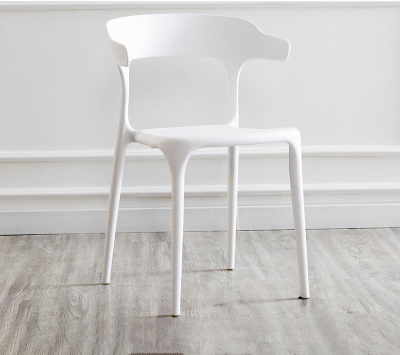 Buy Plastic chair simple backtoback stool Nordic dining chair home to the large economy