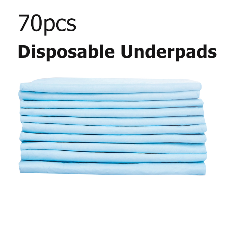 Buy 70pcs Disposable Underpads Waterproof Incontinence Bed Pads Anti