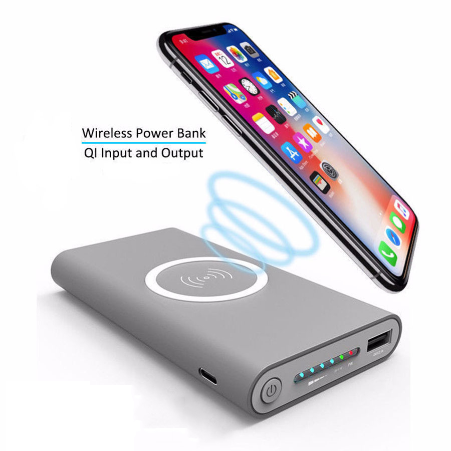 Buy Power Bank 10000mAh ThreeinOne Wireless Charging Power Bank