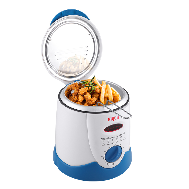 Buy Agnes heated fryer home small frying smart small electric fryer