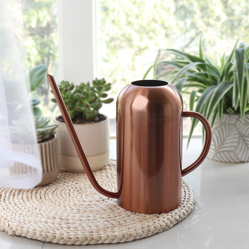 Buy Stainless steel long mouth watering kettle Golden home garden