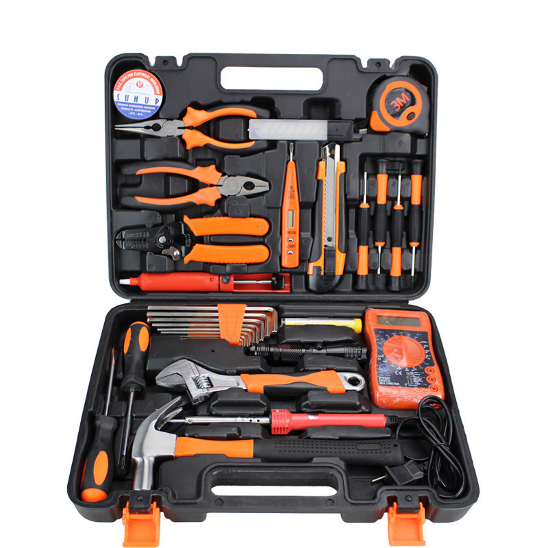 Buy Hardware Toolbox Tool Kit Manual Tool Set Home Tool Repair Toolbox ...