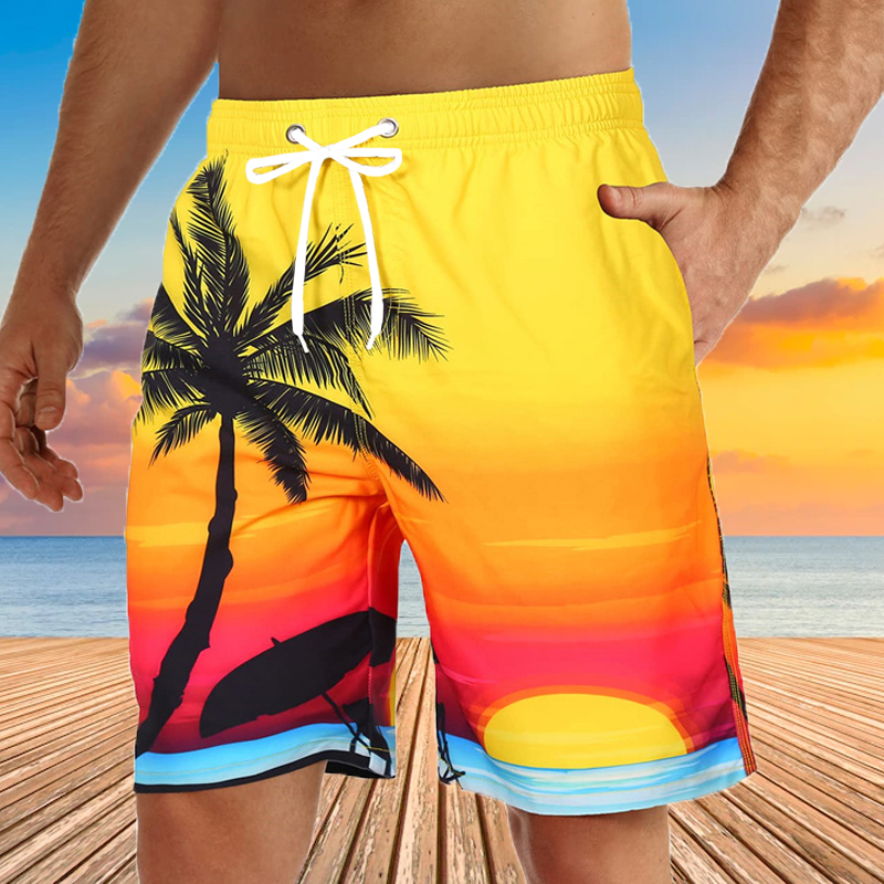 Buy Men's Board Shorts Swim Shorts Swim Trunks Bermuda shorts Beach