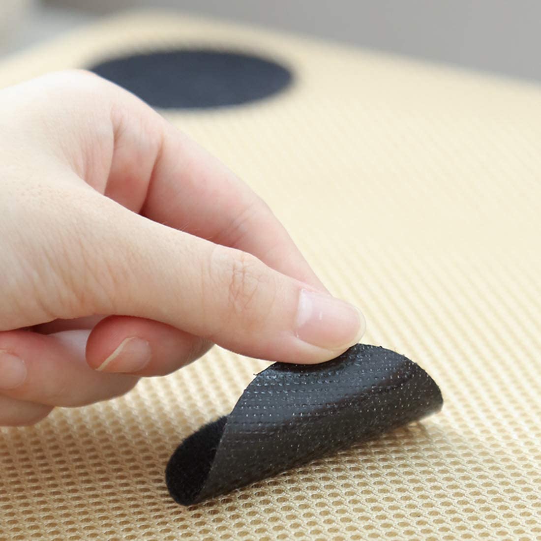 Buy 5pcs Rug Gripper Hook and Loop Anti Slip Grippers Non Slip Mat Anti