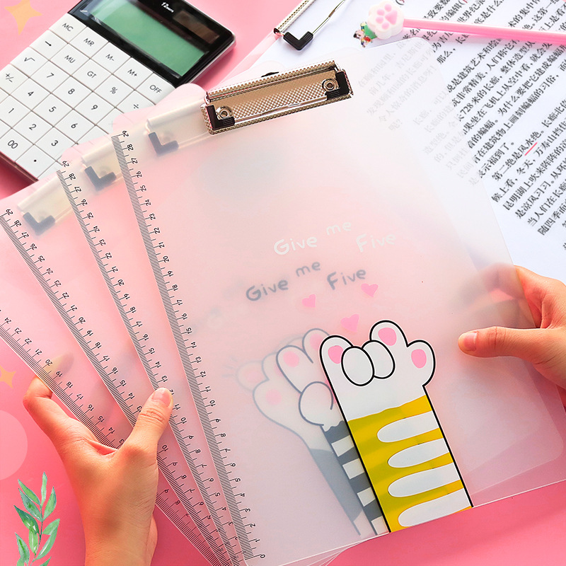 Buy Cute Kawaii A4 Clipboard File Folder Board Writing Pad Clip Board