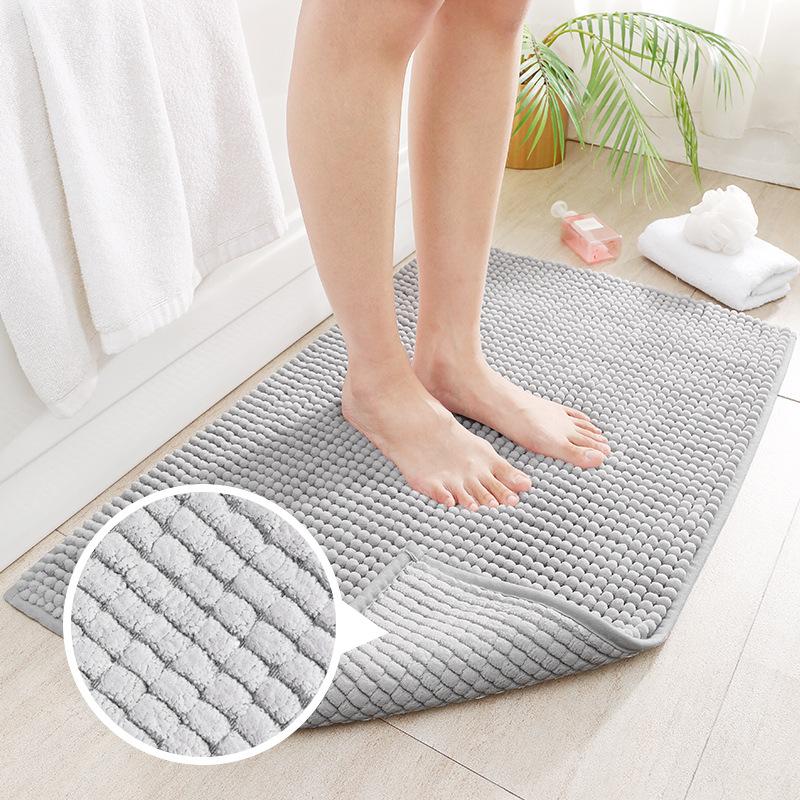 Non-Slip Antibacterial Diatomaceous Earth Absorbent Fast Drying Bath Mat -  China Mat, Bath Mat